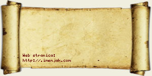 Isidor Gagić vizit kartica